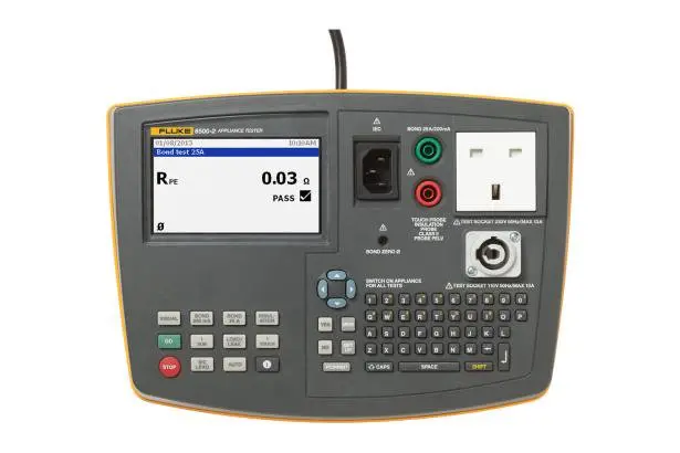 Fluke 6500-2 Portable Appliance Tester Au (Item No. 4324494) 1