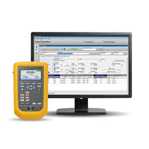 Fluke 729/750Sw Bu729 300G Fc Automatic Pressure Calibrator And Dpc Track2 Software Bundle Package 1