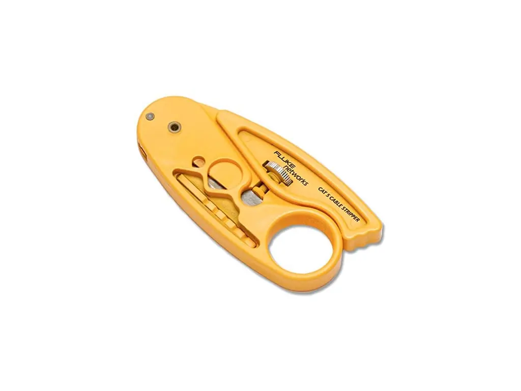 Fluke Networks 11230002 Best Quality Cable Stripper (Round Cable) 1