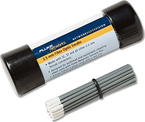 Fluke Networks Nfc-Swabs-2.5Mm Fiber Optic Cleaning Swabs - 2.5Mm Diameter 1