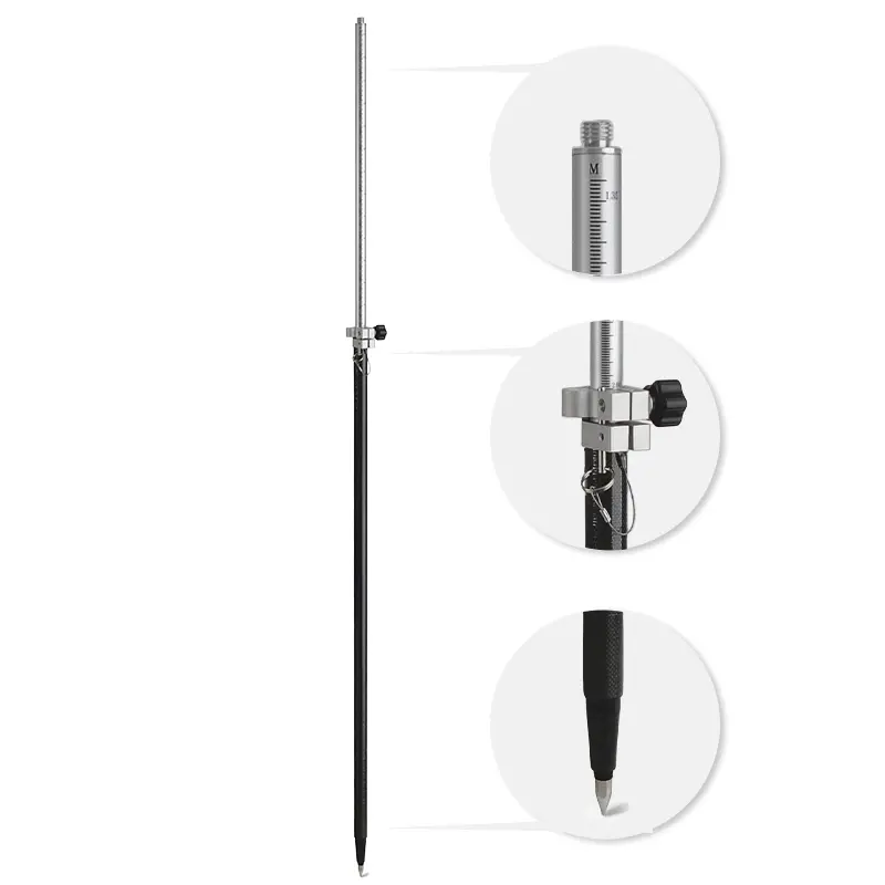 Geo-Fennel G25 Carbon Fibre Surveyor Antenna/Survey Pole (2.5M) 1