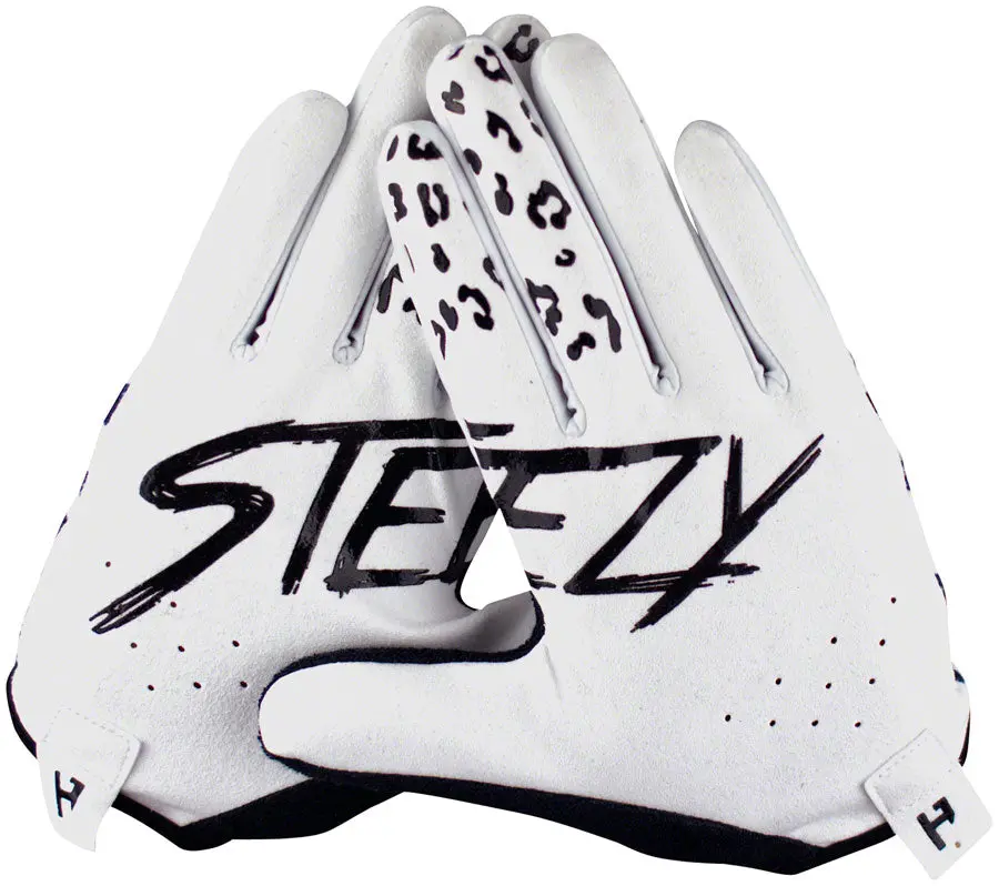 Handup Most Days White Leopard Glove 2
