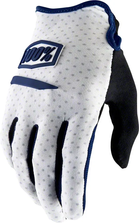 100% Ridecamp Glove Wht Sm 1