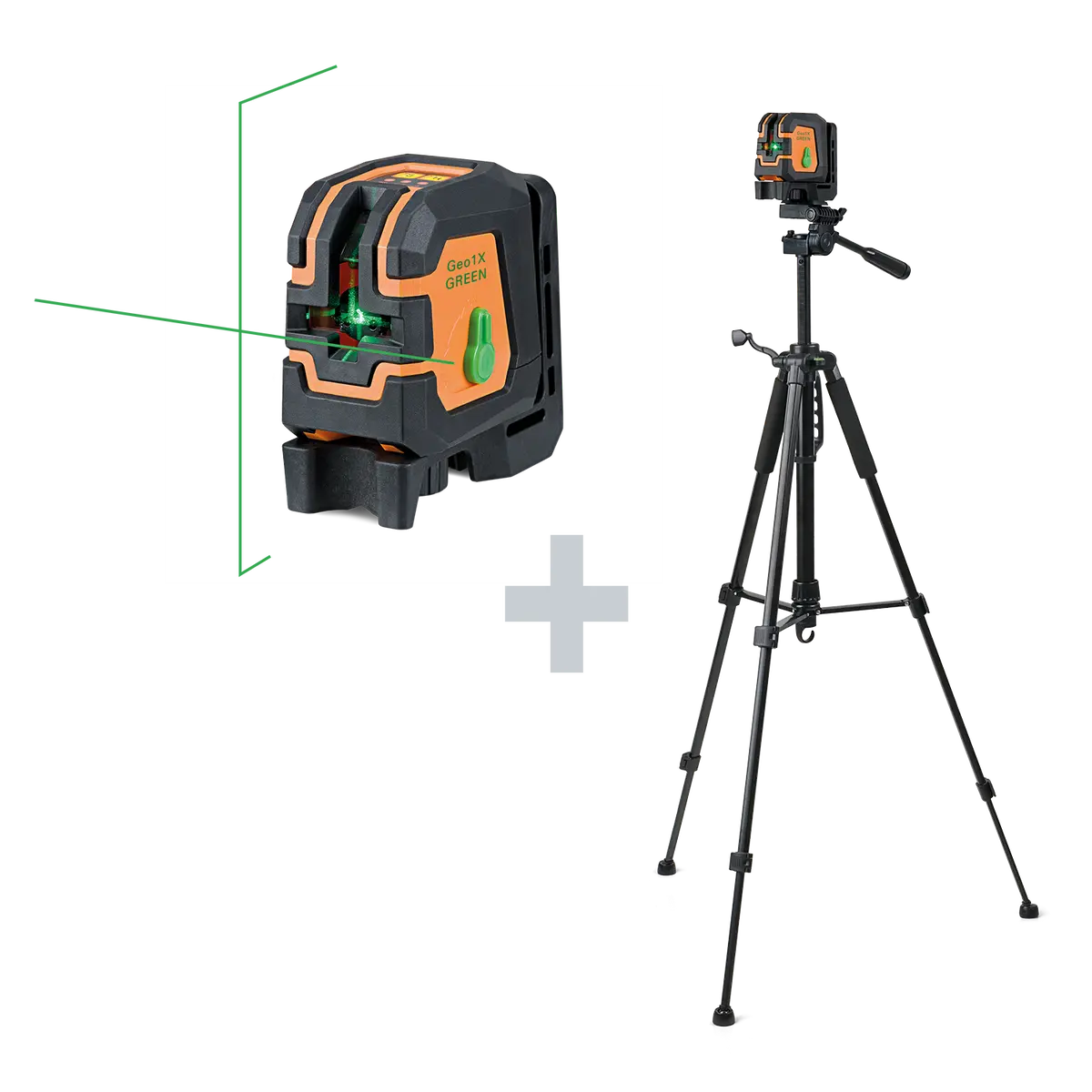 Geo-Fennel Geo1x Green Set With Elevating Tripod 1