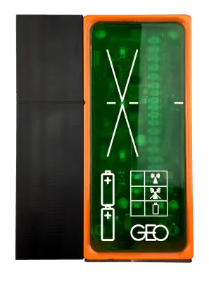 Geo-Laser Fe-53 Gn Radio Locking Receiver For Y Axis With Battery & Rod Clamp 1
