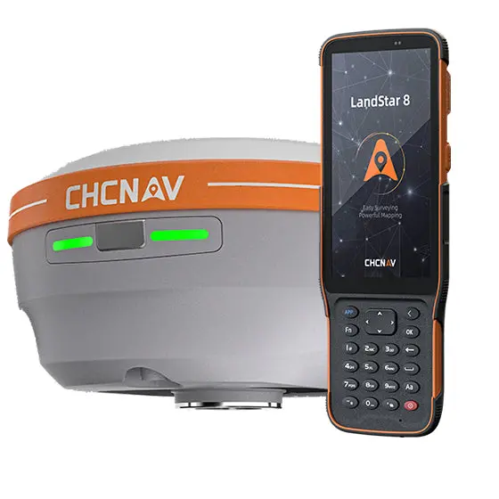 Chcnav I76 W/ Hce600 Rover Kit - Gnss Receiver With Sma Whip Antenna 1