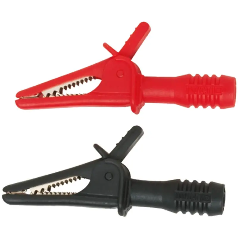 Major Tech Hdt3909 Wide Grip Croc Clip Set, 10A, Catiii, 600V 1