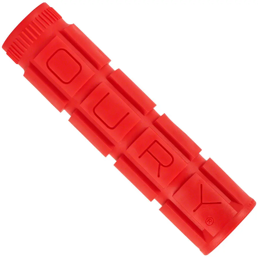 Oury Single Compound V2 Grips - Candy Red 1