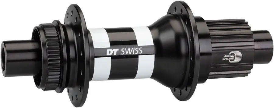 Dt Swiss 350 Rear Hub - 12 X 148Mm, Center Lock Disc, 32H, Micro Spline, Black 1