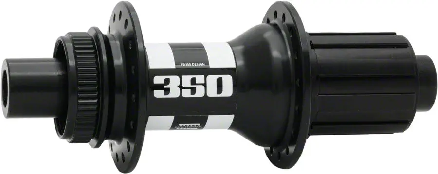 Dt Swiss 350 Rear Hub - 12 X 142Mm, Center-Lock, Hg 11 Mtn, Black, 28H, 18Pt 1