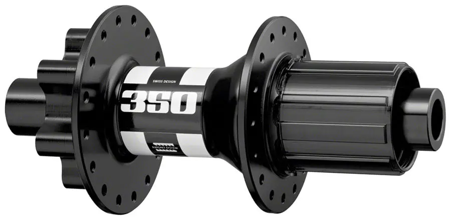 Dt Swiss 350 Rear Hub - 12 X 157Mm, 6-Bolt, Hg 11 Mtn, Black, 32H, 18Pt 1