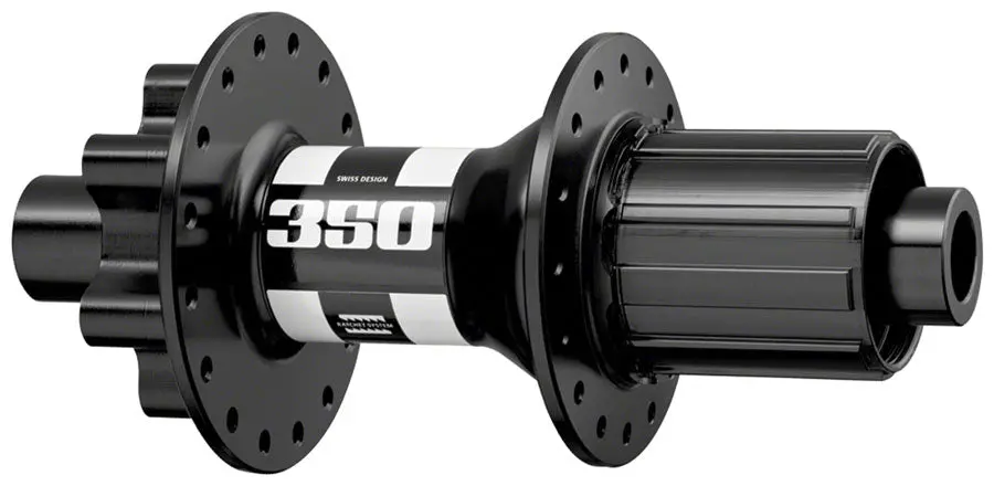 Dt Swiss 350 Rear Hub 12X148mm Boost 6-Bolt Hg 11 28H Blk/Wht 1