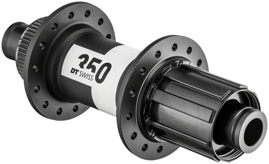 Dt Swiss 350 Rear Hub - 12 X 148Mm Center-Lock Hg11 Mtn Black 32H 36Pt 1