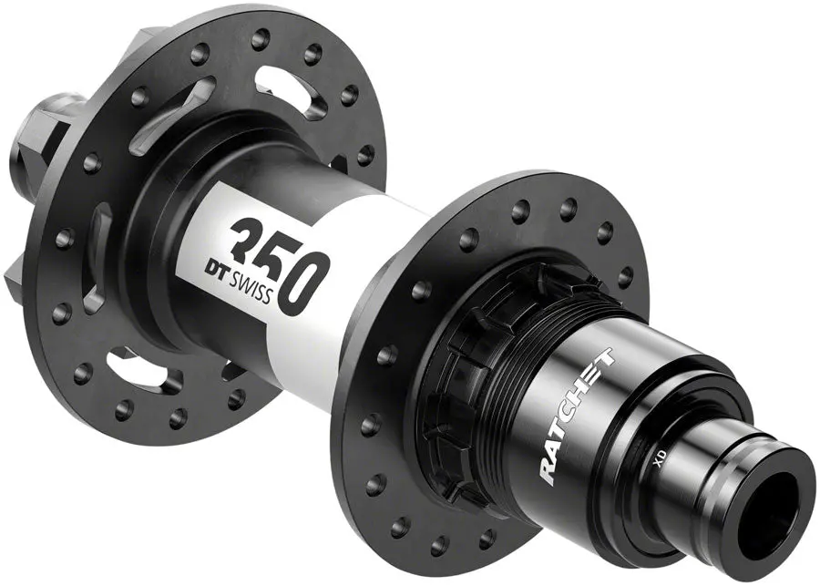 Dt Swiss 350 Rear Hub - 12 X 148Mm 6-Bolt Xd Black 28H 36Pt 1