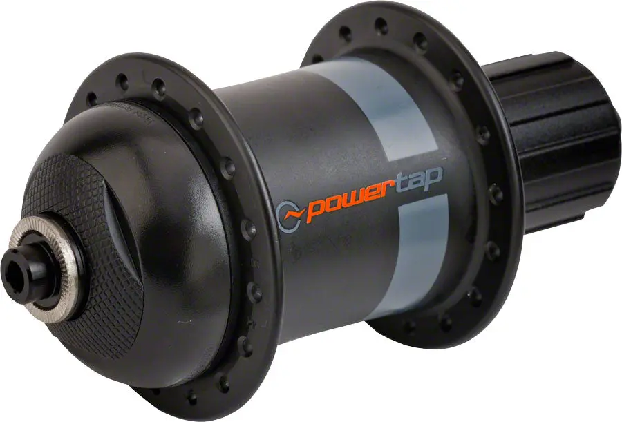 Powertap G3 32H Shimano Hub, Black/Silver 1