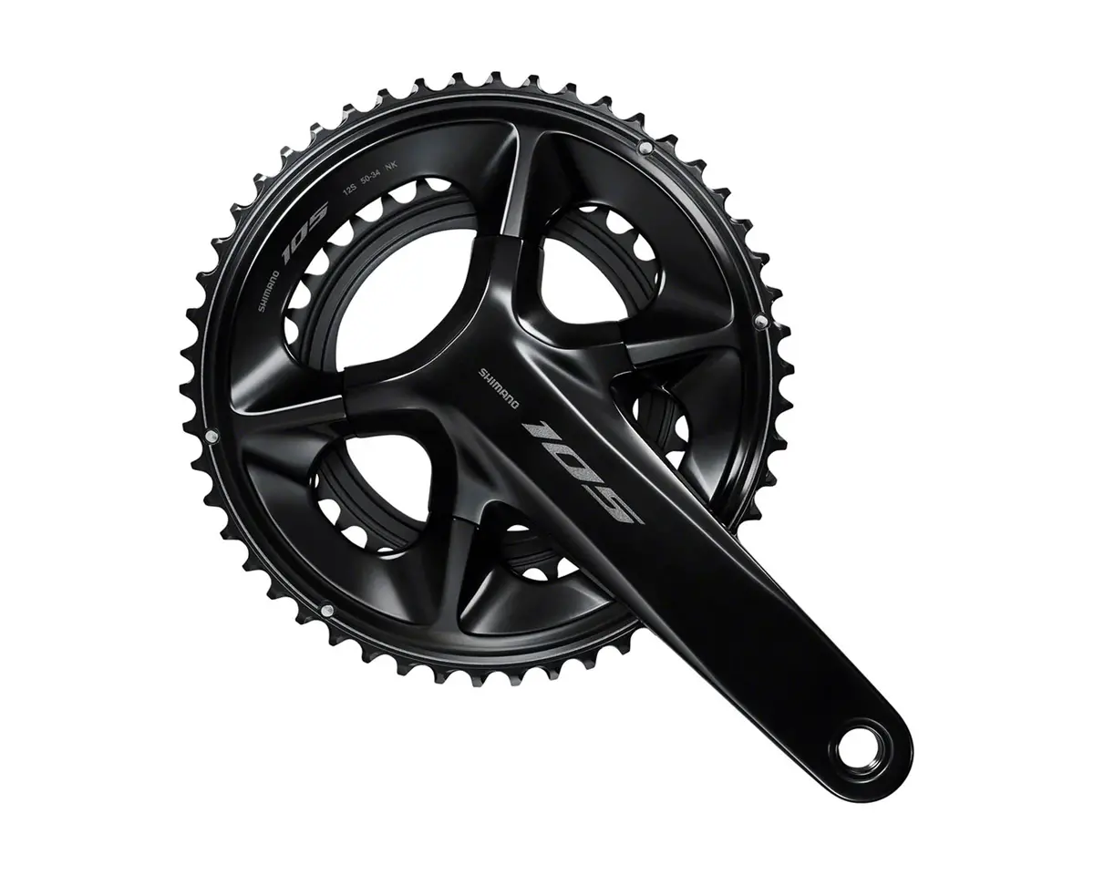 Front Chainwheel Fc-R7100 105 For Rear 12-Speed Hollowtech 2 170Mm 50-34T W/O Cg W/O Bb Parts Black 1