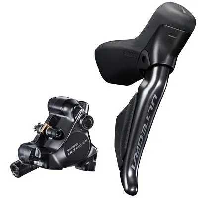 Disc Brake Set/J-Kit Direct Ultegra St-R8170(R) Br-R8170(R) W/O Adapter For 25Mm Mnt Resin Pad (W/Fin) W/Connecter Insert 1700Mm (Sm-Bh90 Blk) 1
