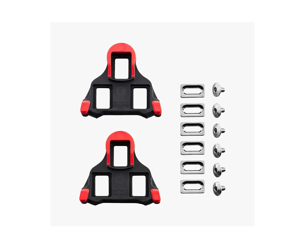 Shimano Sm-Sh10 Spd-Sl Fixed Mode Cleats (Red) 1