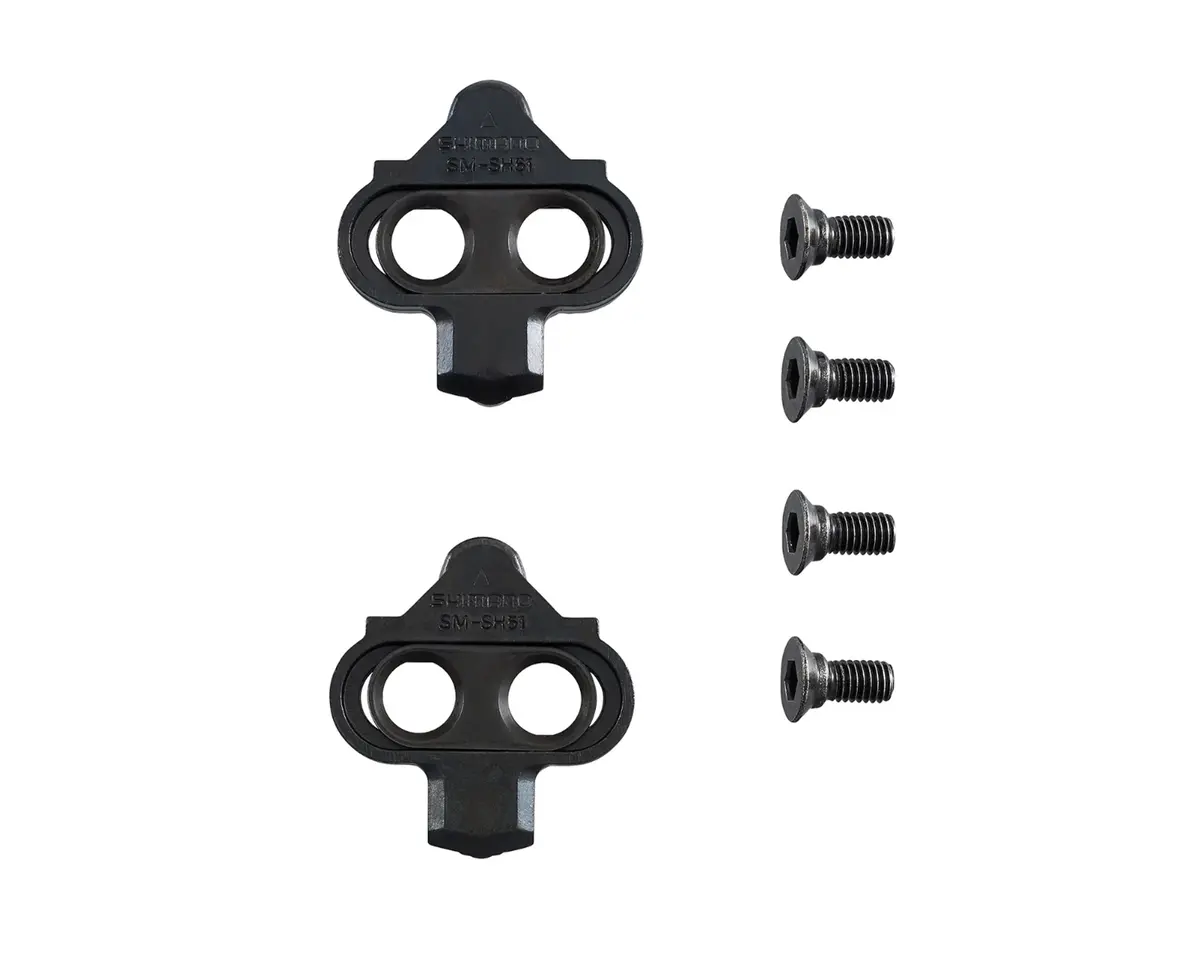 Sm-Sh51 Spd Cleat Set (Pair) Single Release W/O Cleat Nut 1