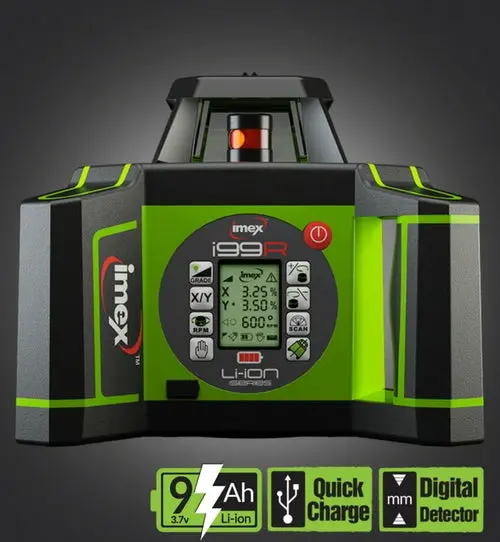 Imex Icr9 Remote Control For I99r Imex Rotary Laser Levels 1
