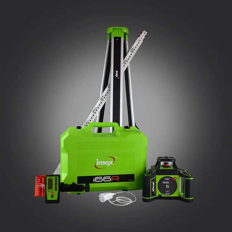 Imex I66r With Lrx6 Receiver And Tripod & 5M Staff 1
