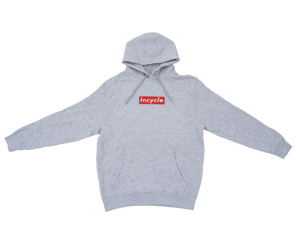 Incycle Box Logo Hoodie Gry 1