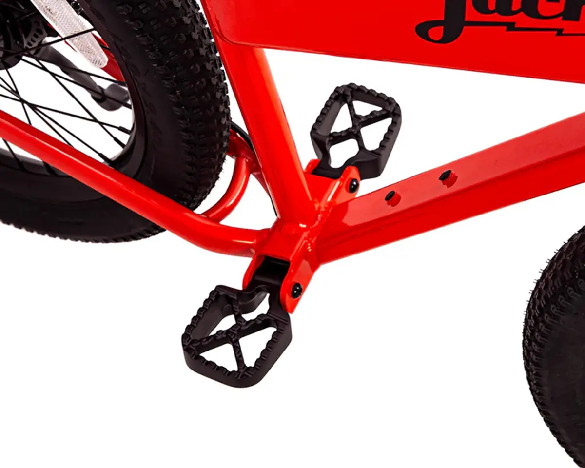 Jackrabbit Mega Metal Footpegs Black (For Xg) 2