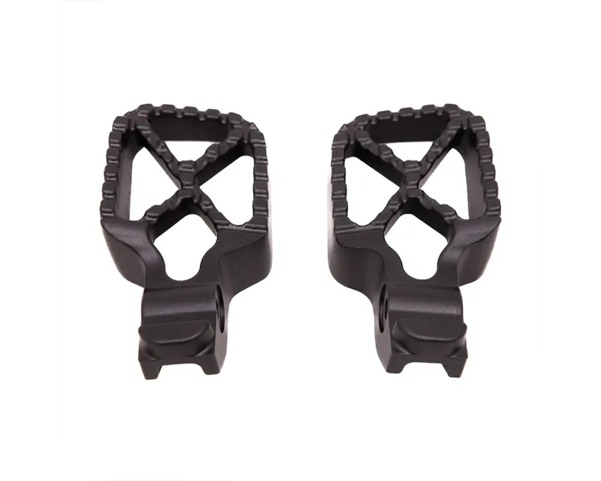 Jackrabbit Mega Metal Footpegs Black (For Xg) 1