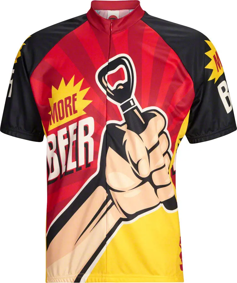 World Jerseys More Beer Casual Ride Jersey - Image 2