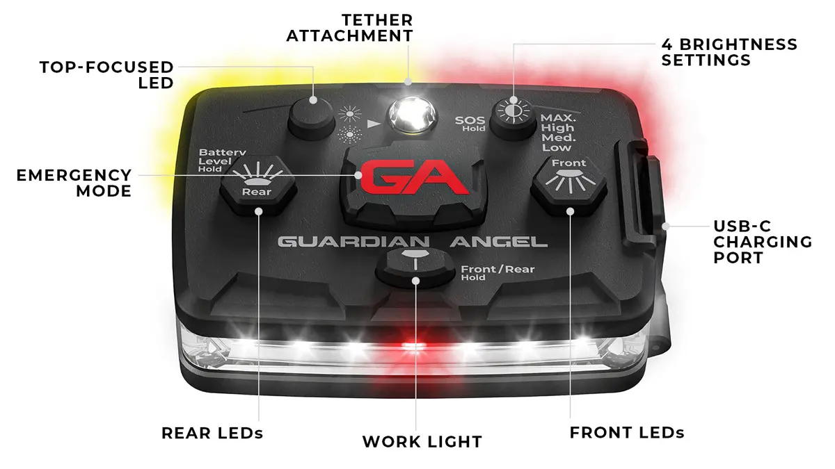 Guardian Angel Elite Wearable Safety Light 4