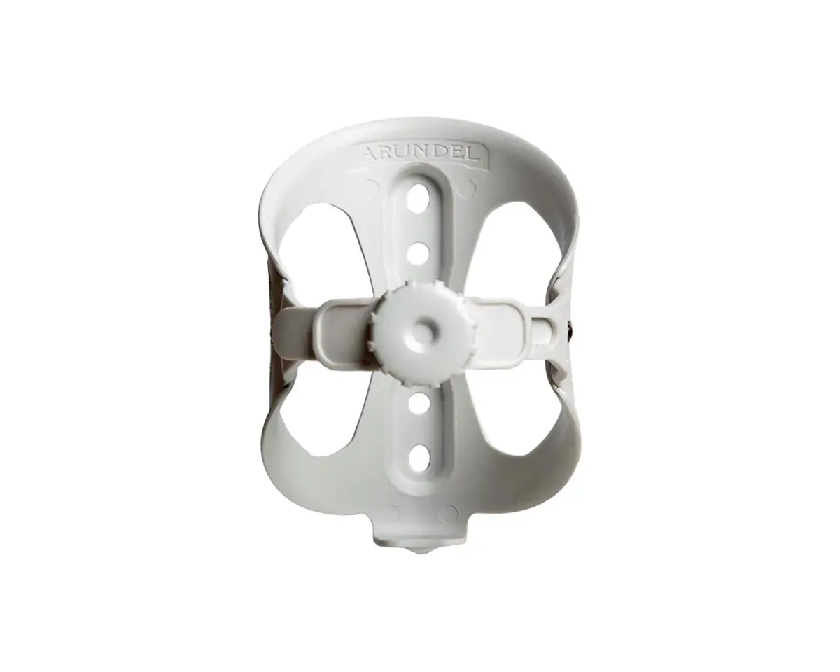 Arundel Bottle Cage Looney Bin Adjustable White 1