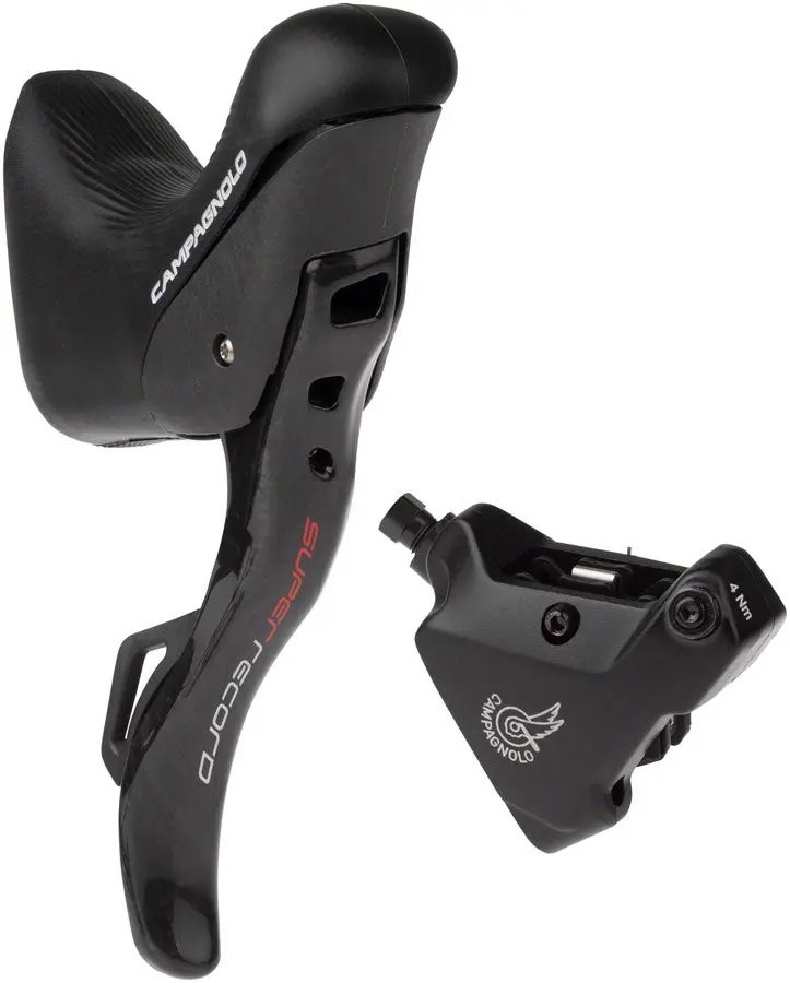 Campagnolo, Super Record Eps 12 Disc, Brake Lever, Rear, 140Mm, Black 1