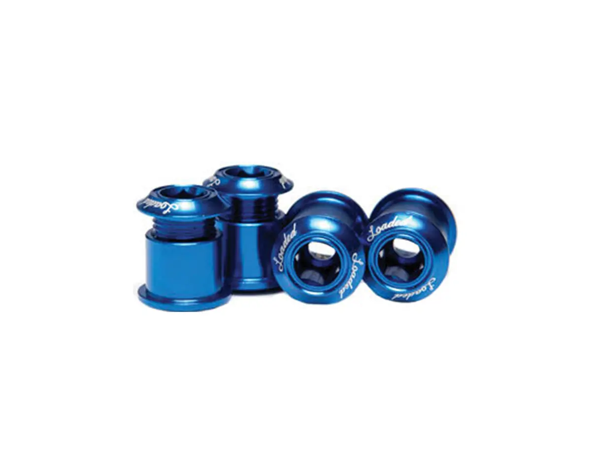 Loaded Xlite Chainring Bolt Set Blu 1