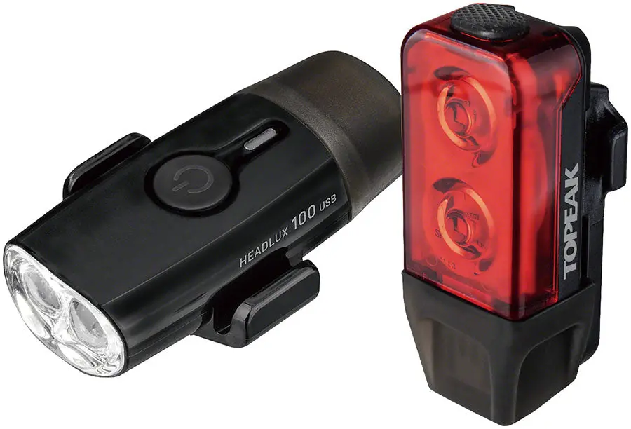 Topeak Powerlux Headlight/Taillight Set 1