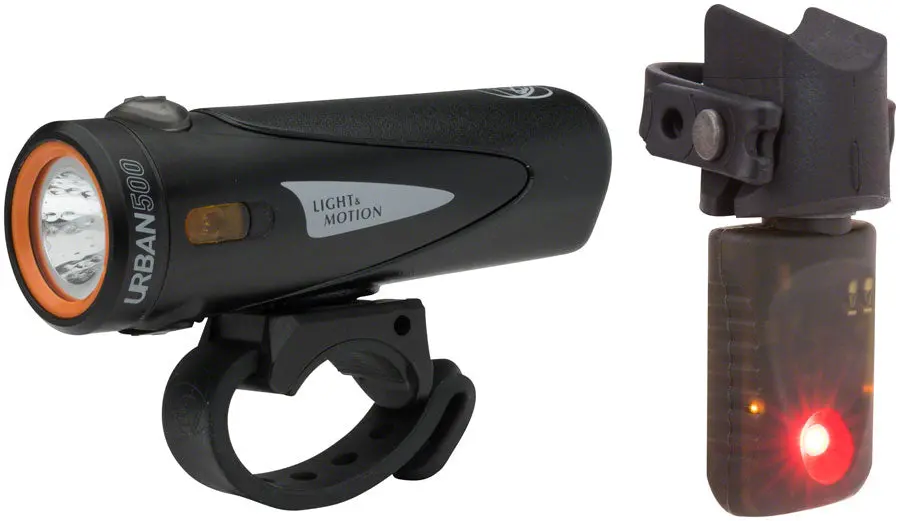 Light And Motion Urban 500 + Vya Headlight And Taillight Combo 1