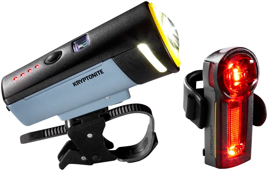 Kryptonite Incite X6 Headlight, Xbr Taillght Set 1