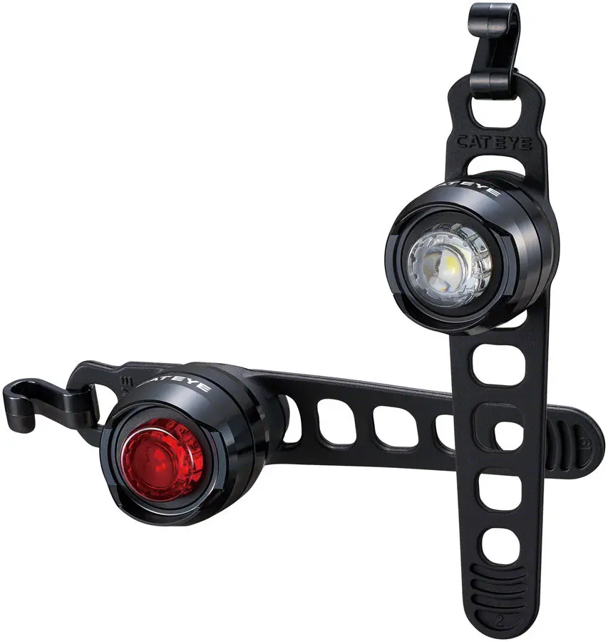 Cateye Orb Rechargeable Headlight And Taillight Set 1