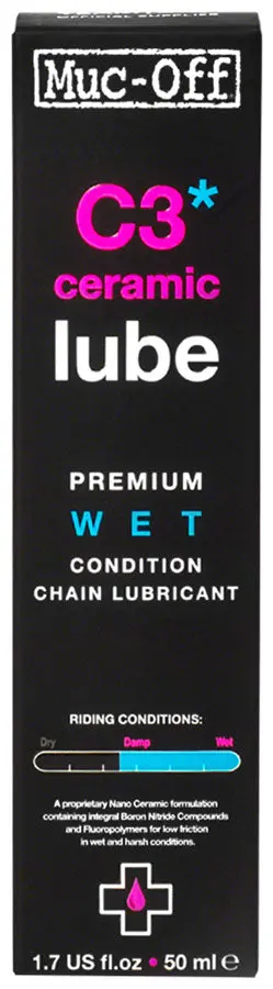 Muc-Off C3 Wet Ceramic Lube 50Ml 1
