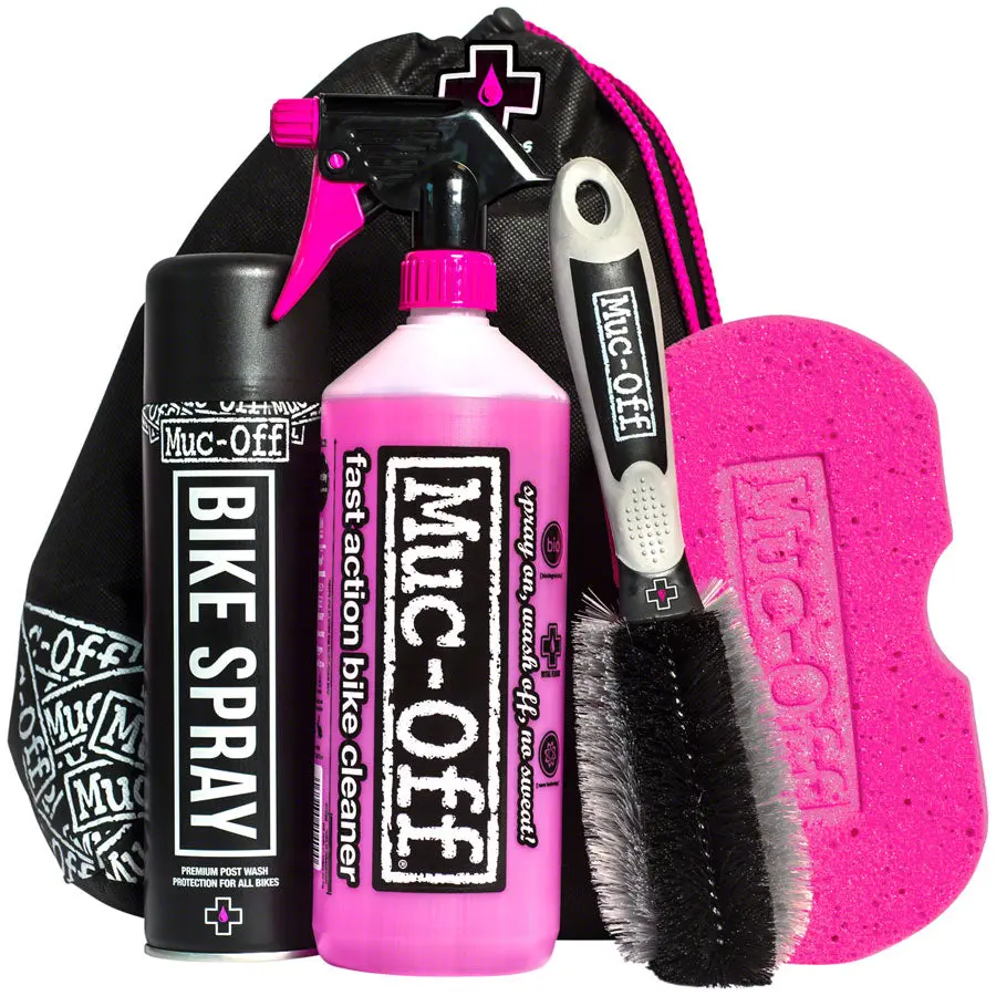 Muc-Off Bicycle Essentials Kit: Tote With 4 Pieces 1