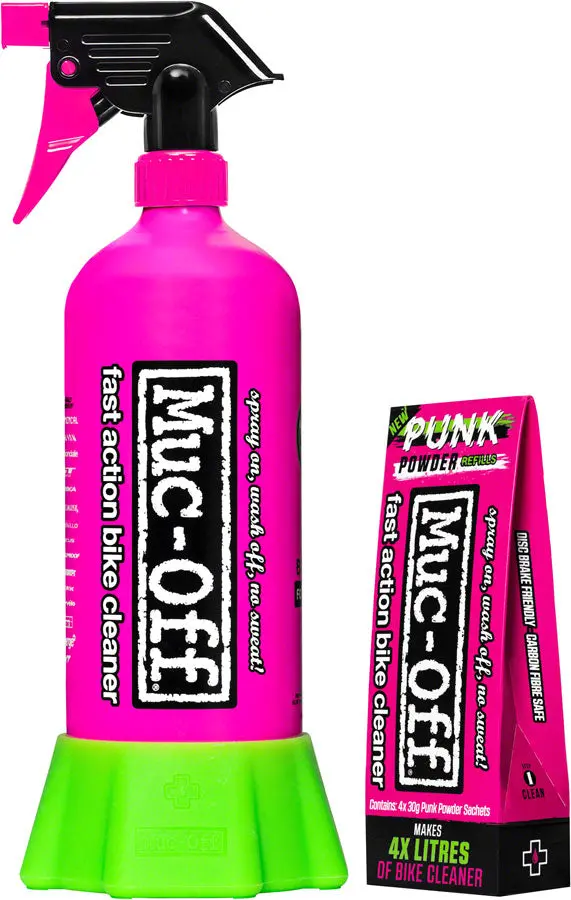 Muc-Off Punk Powder Bottle For Life Bundle 1