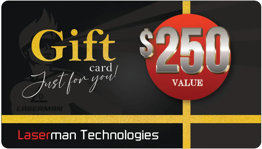 Laserman Gift Cards 3