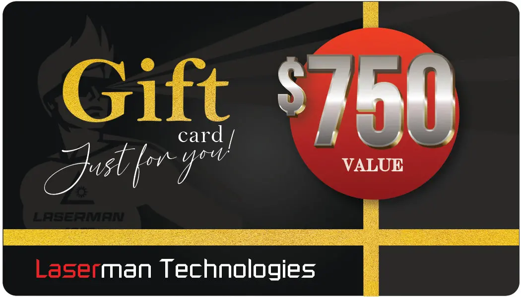 Laserman Gift Cards 5