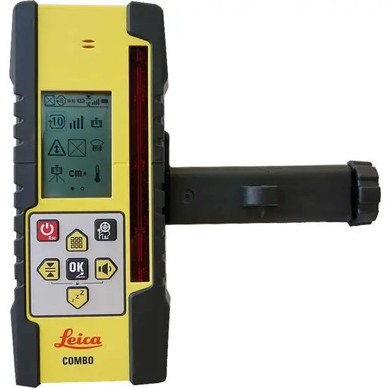 Leica Combo Laser Level Receiver-Remote With Bracket 1