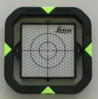 Leica Flat Prism Set With Poles, Bubble And Point 1