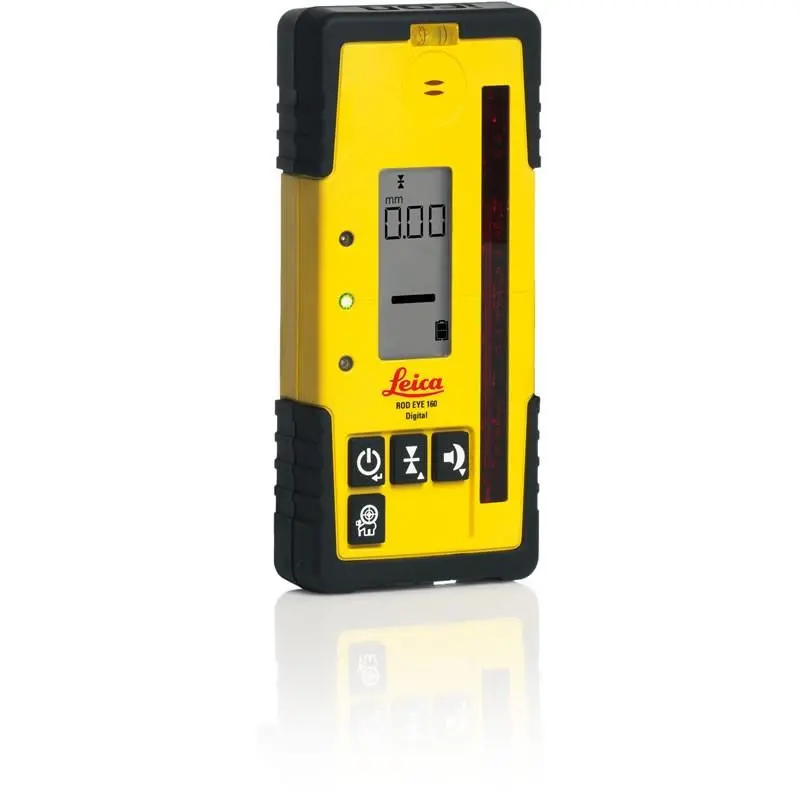 Leica Rod Eye 160 Digital Laser Receiver With Bracket 1