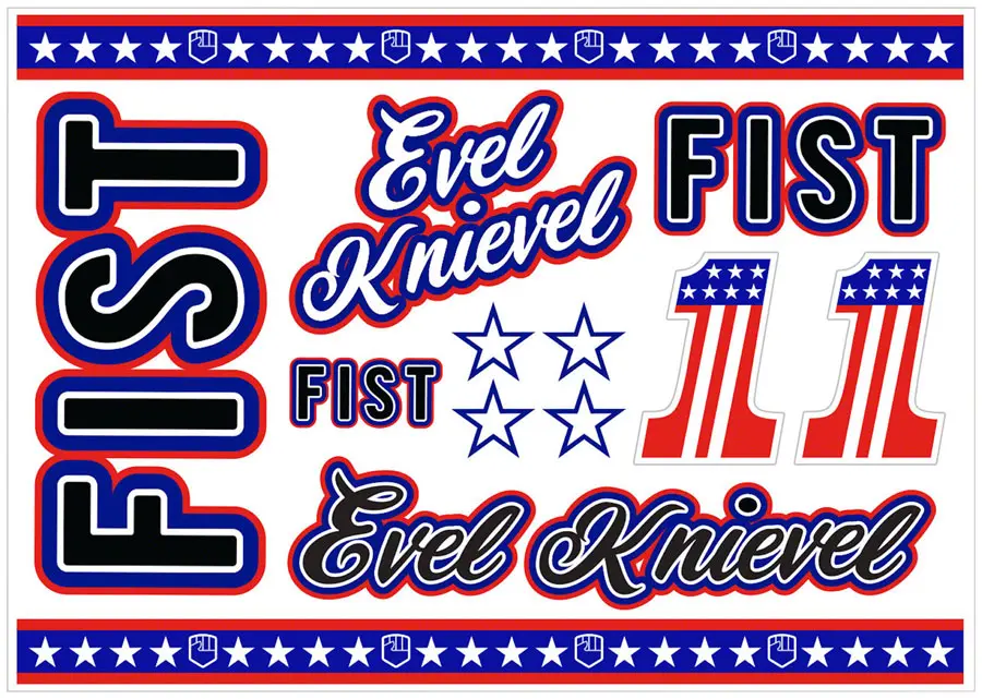 Fist Handwear Sticker Sheet 1
