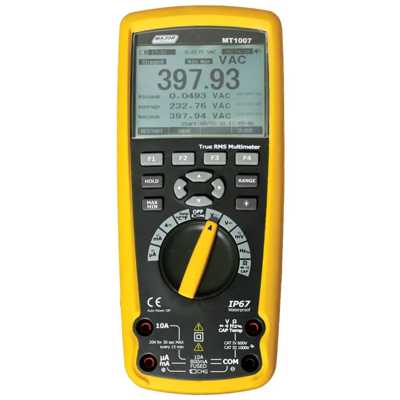 Major Tech Mt1007 Trms Auto Dmm, Bluetooth, Ip67 1