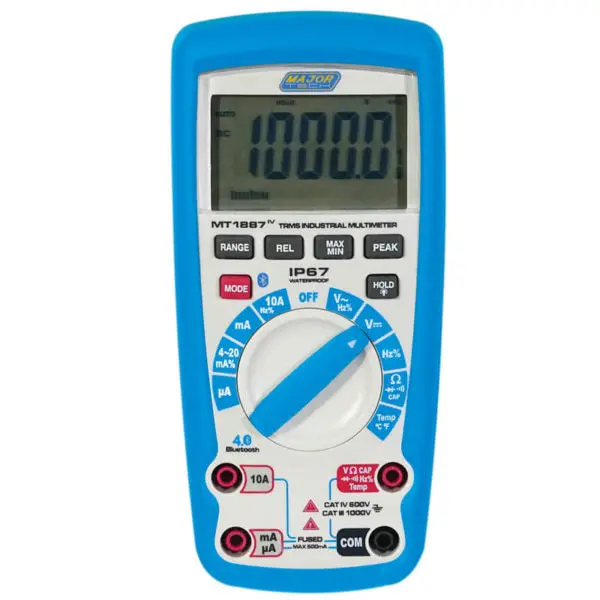 Major Tech Mt1887 1500V Dc Ip67 True Rms Bluetooth Multimeter 1