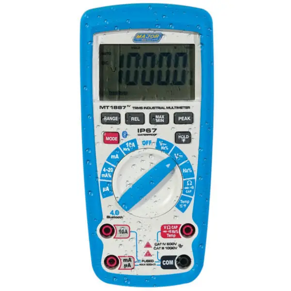 Major Tech Mt1887 1500V Dc Ip67 True Rms Bluetooth Multimeter 2