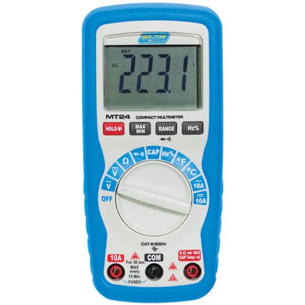 Major Tech Mt24 1000V Ac/Dc Compact Multimeter 1